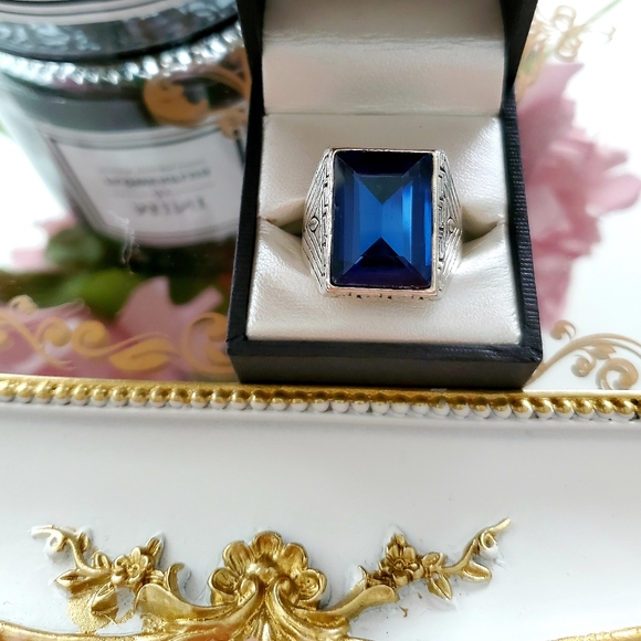 💎Gorgeous sapphire gemstone ring - Picture 2 of 5
